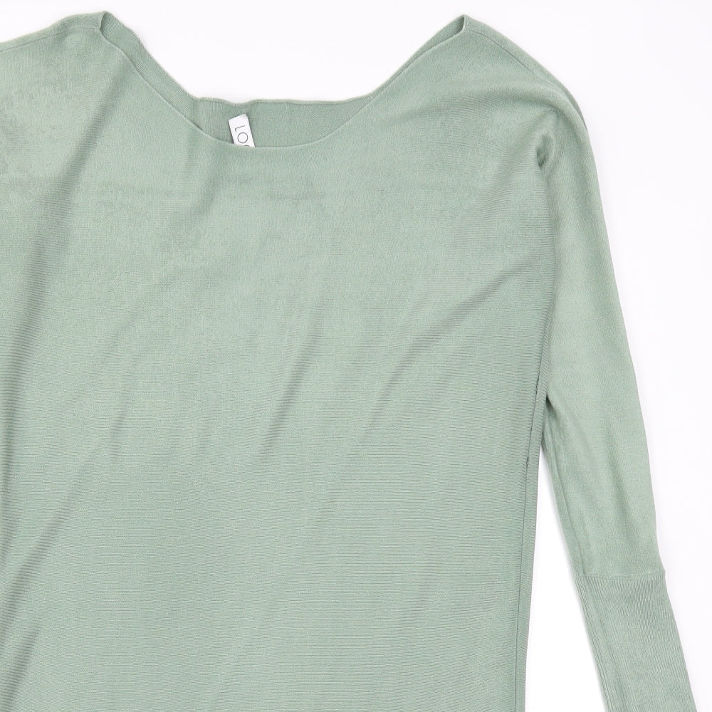 Look Womens Green   Jumper Dress  Size M
