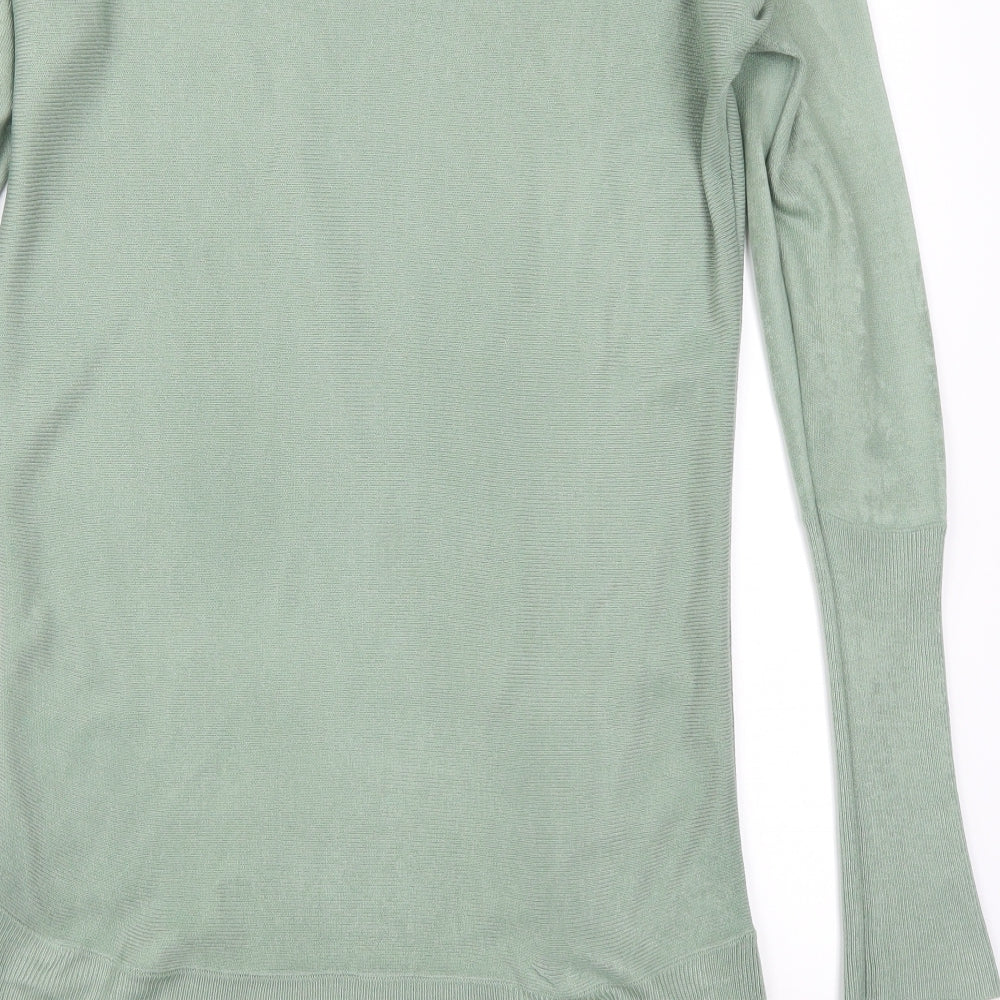 Look Womens Green   Jumper Dress  Size M