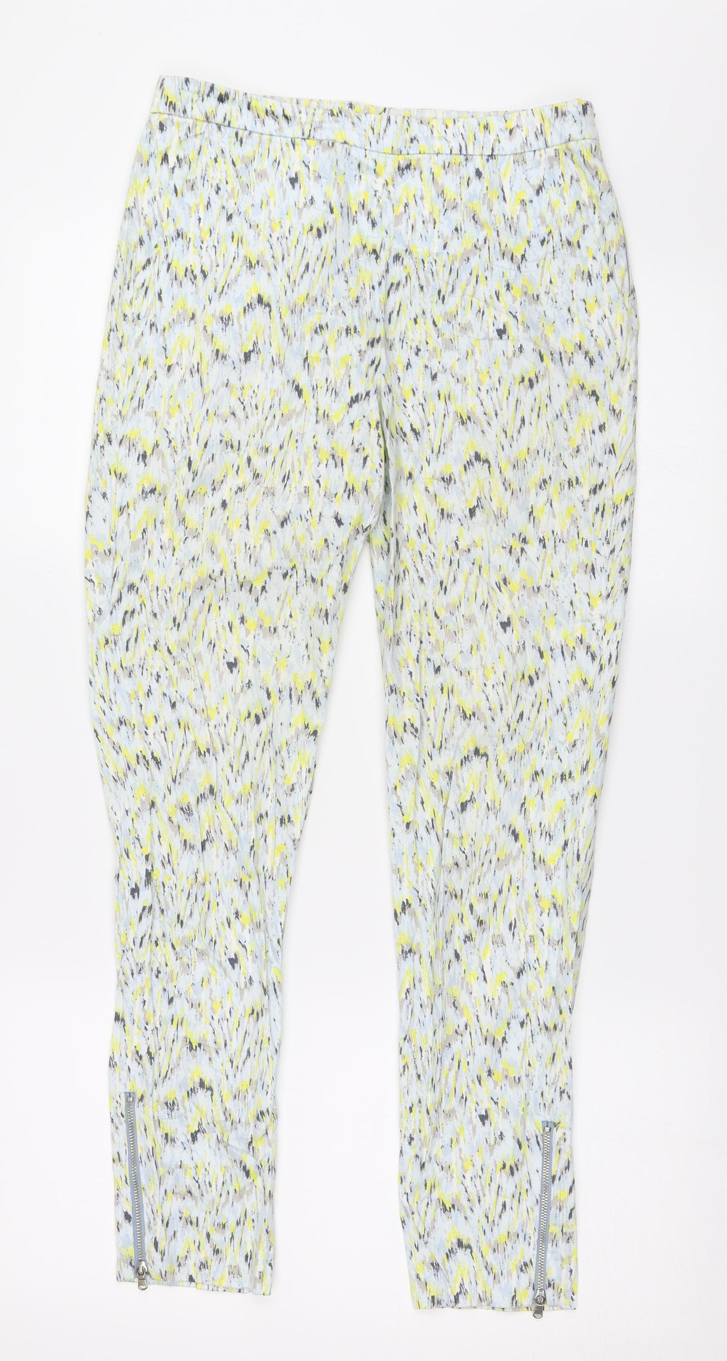 Zara Womens Yellow   Trousers  Size XS L27 in