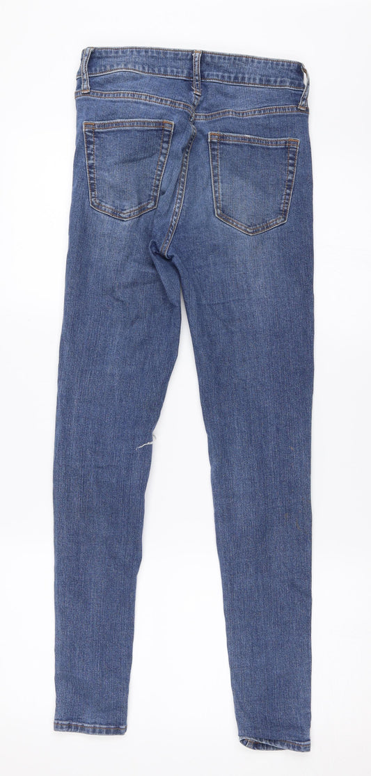 Wild Fable Womens Blue  Denim Skinny Jeans Size 26 in L28.5 in