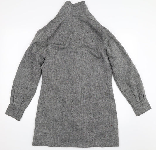 Parsian Womens Grey   Overcoat Coat Size 8