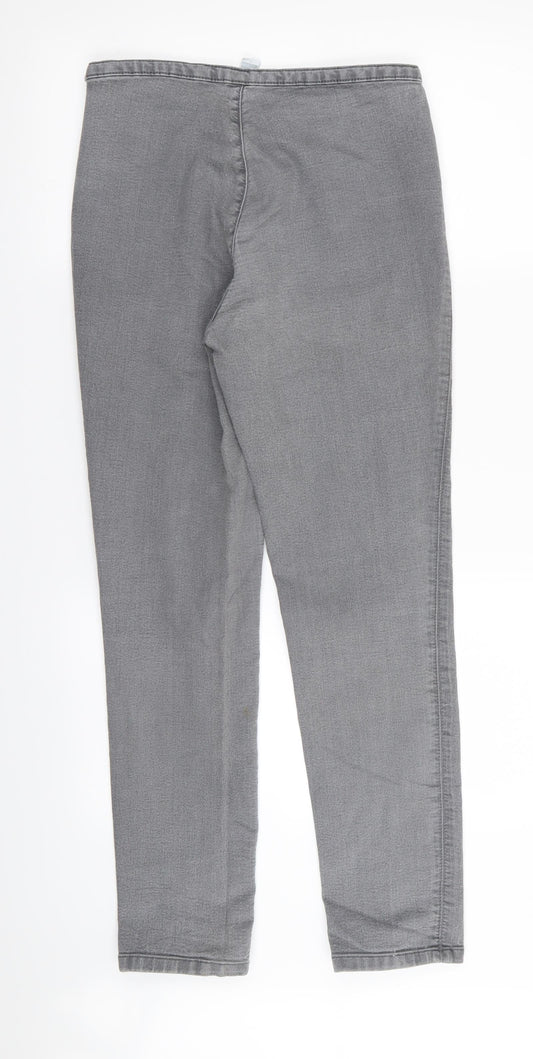 Wallis Womens Grey   Trousers  Size 12 L28 in