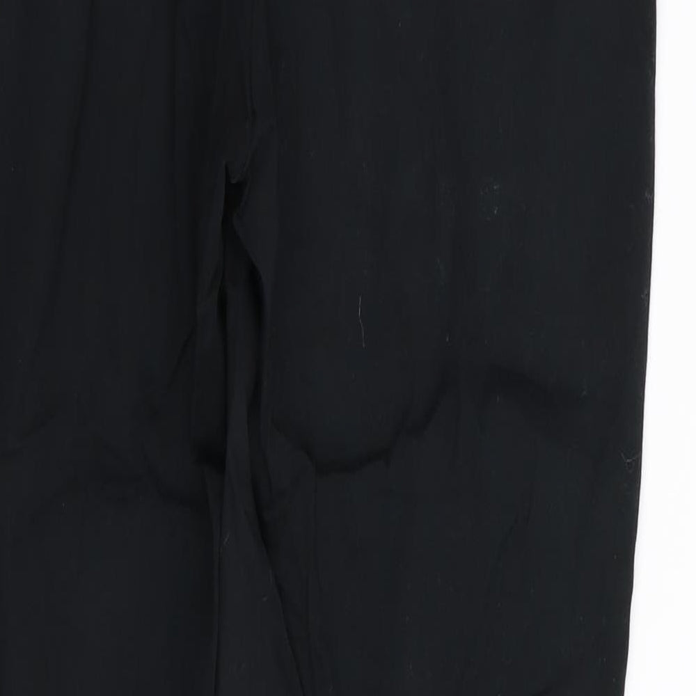H&M Womens Black   Trousers  Size 10 L26 in