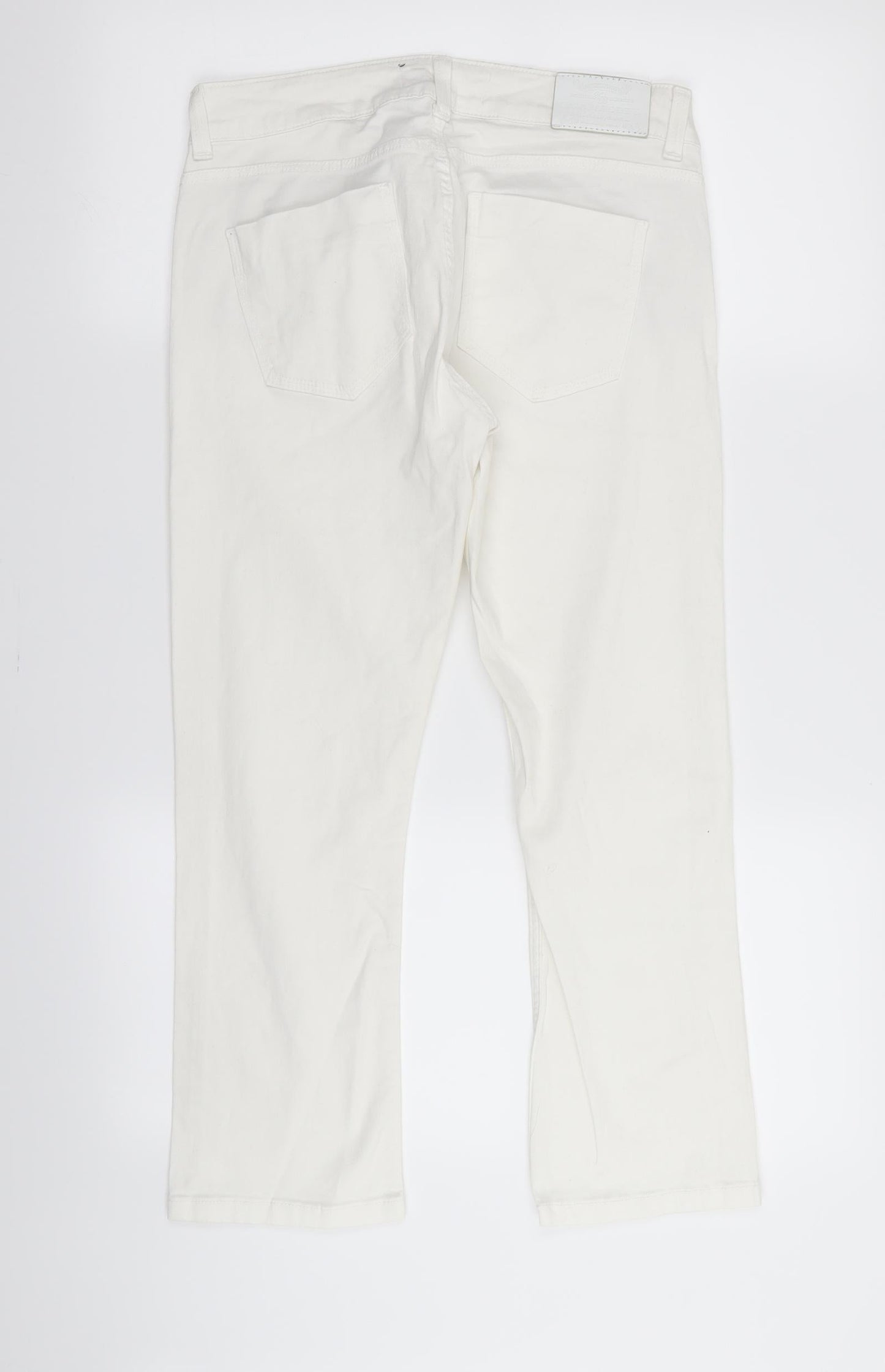 Zara Womens White   Skinny Jeans Size 10 L24 in