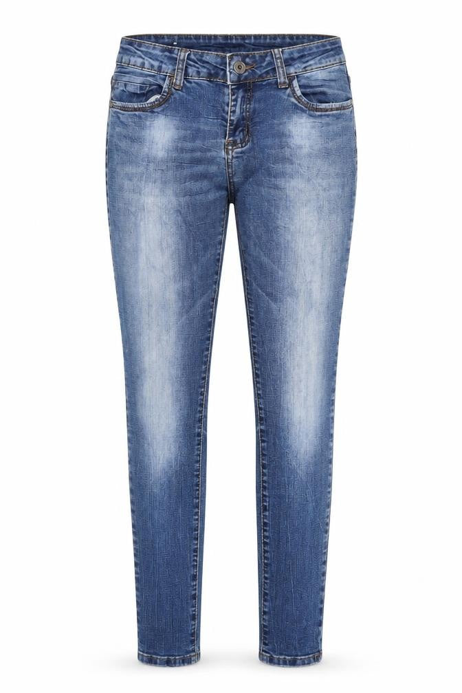 analucy Womens Blue   Skinny Jeans Size S L29 in