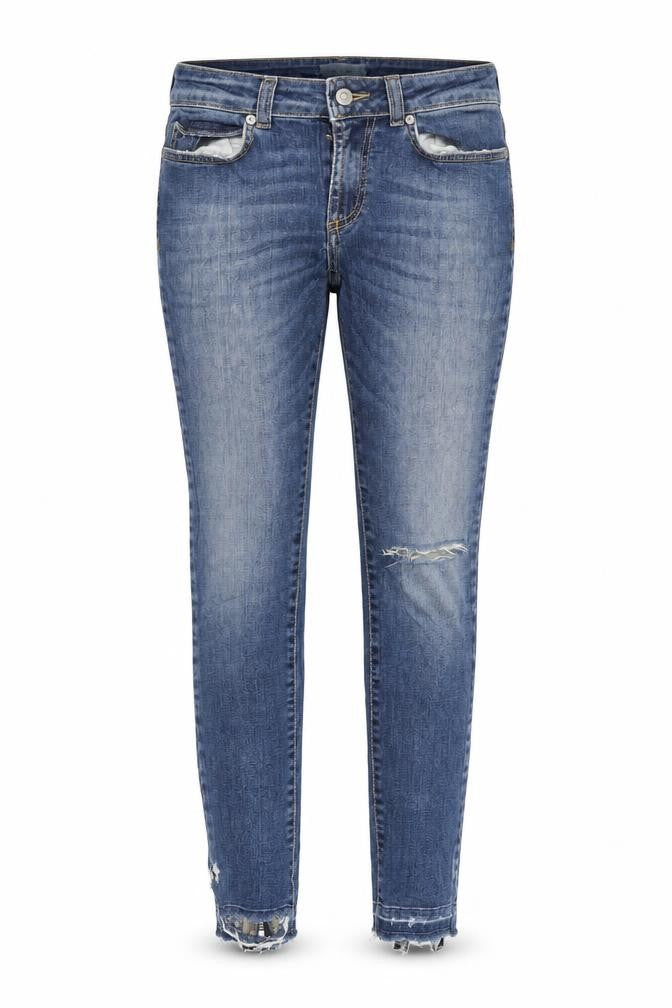 hunk dory Womens Blue   Skinny Jeans Size 26 in L30 in - RIPPED JEANS