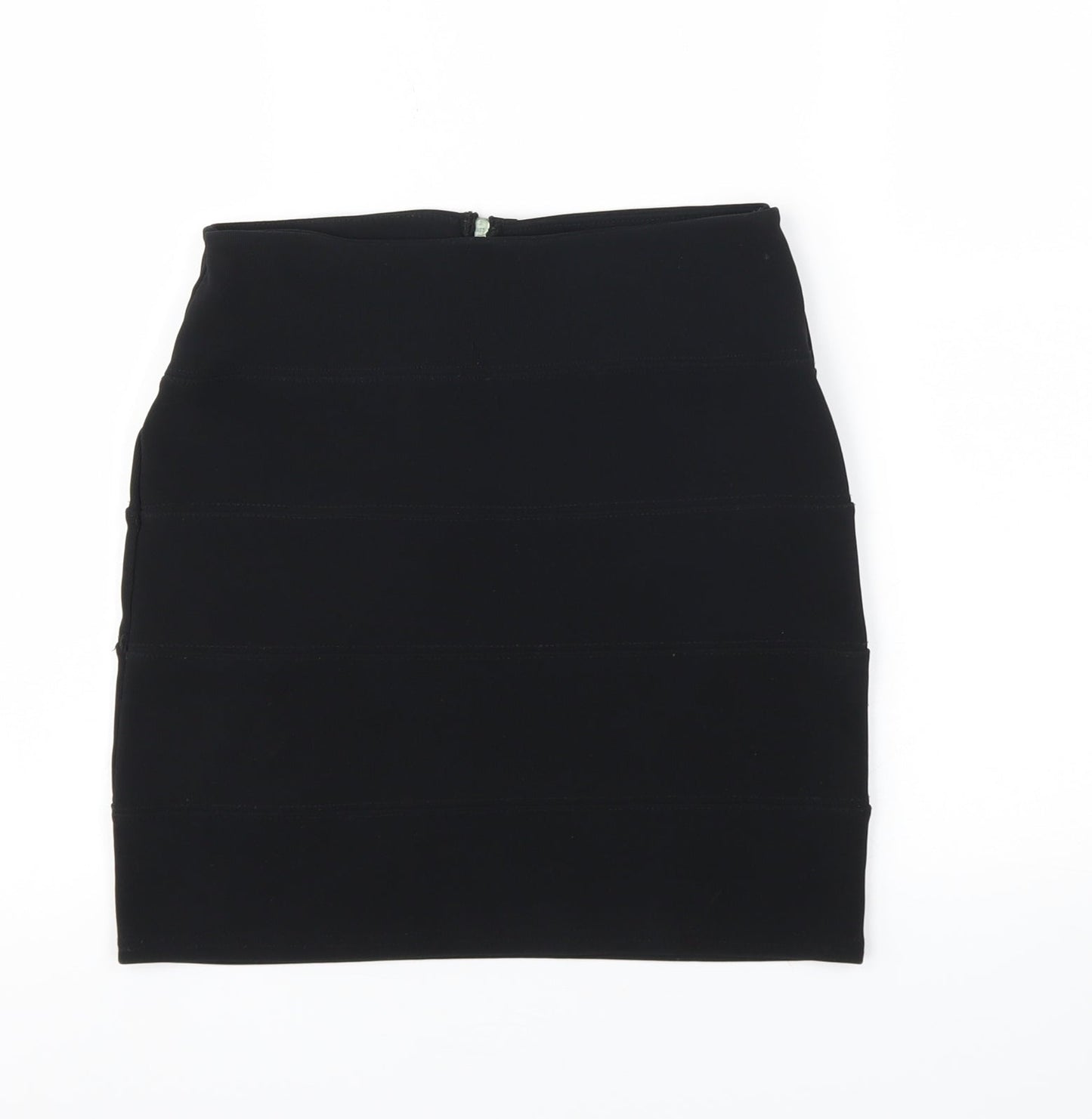 Preworn Womens Black   A-Line Skirt Size M