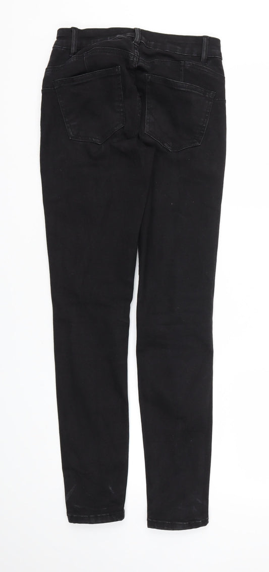 Preworn Womens Black   Skinny Jeans Size 28 in L30 in