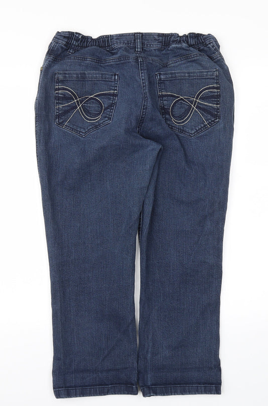Preworn Womens Blue   Skinny Jeans Size 16 L22 in
