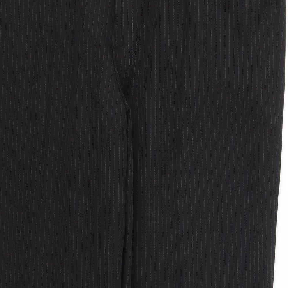 T&W Mens Black   Trousers  Size 36 in L29 in