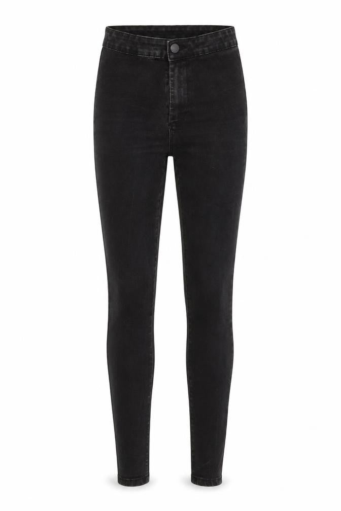 Denim & Co. Womens Black  Denim Skinny Jeans Size 10 L28 in