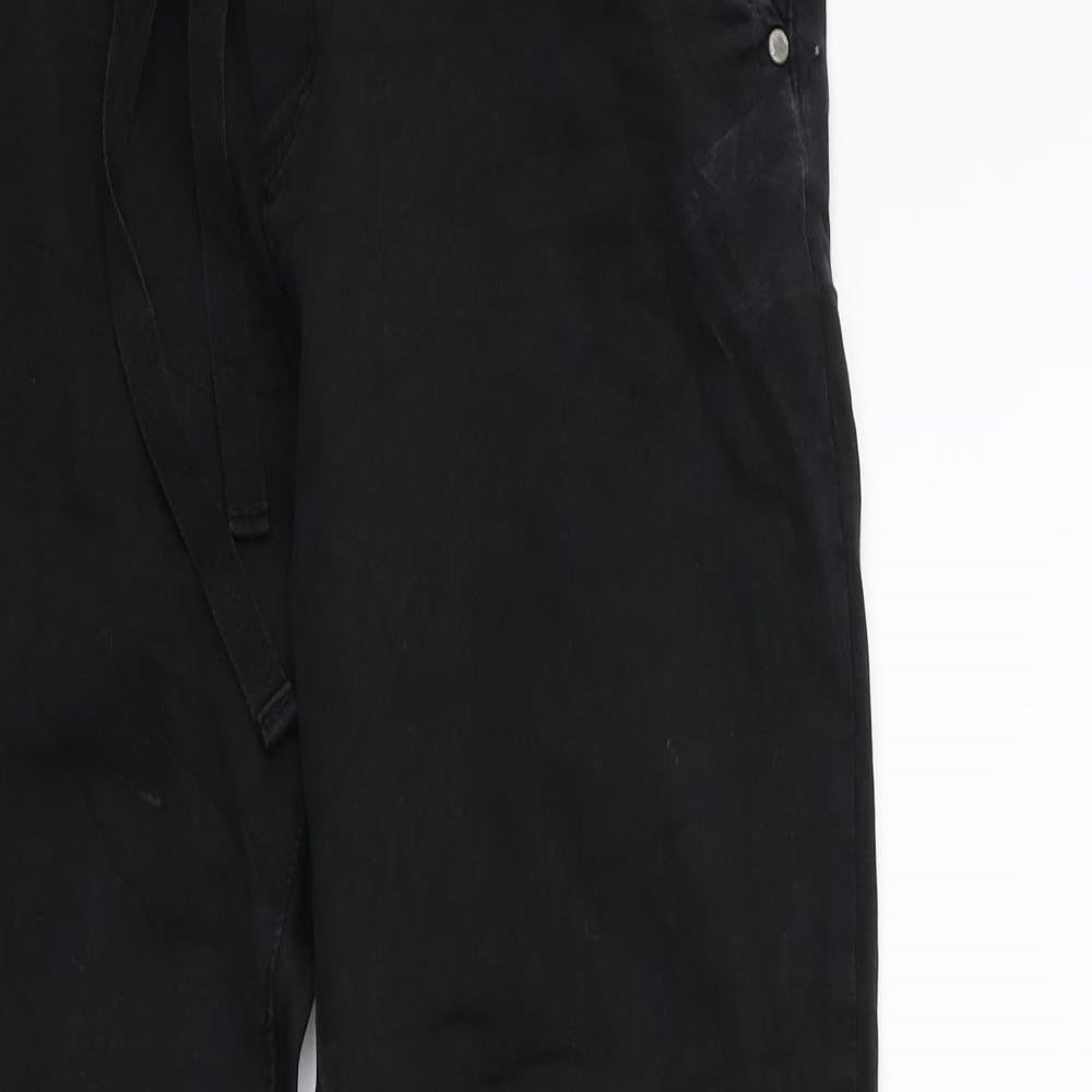 Preworn Womens Black  Denim Skinny Jeans Size XL L30 in