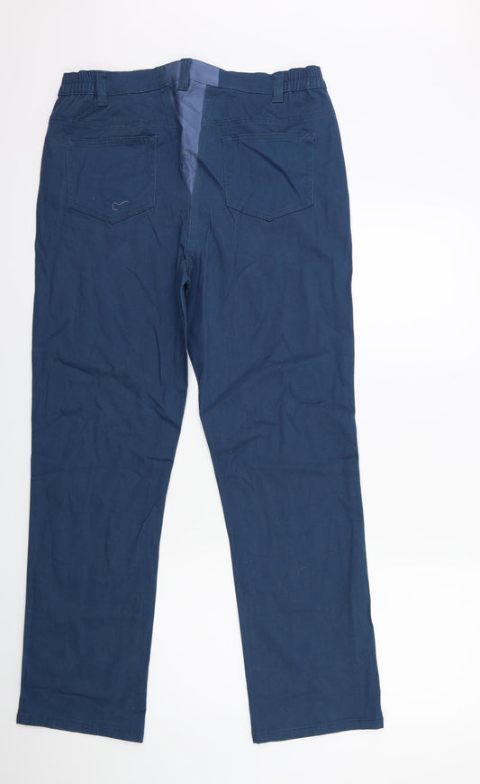 Preworn Womens Blue   Cargo Trousers Size 34 in L30 in