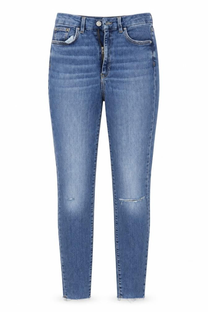 Topshop Womens Blue  Denim Skinny Jeans Size 28 L26 in