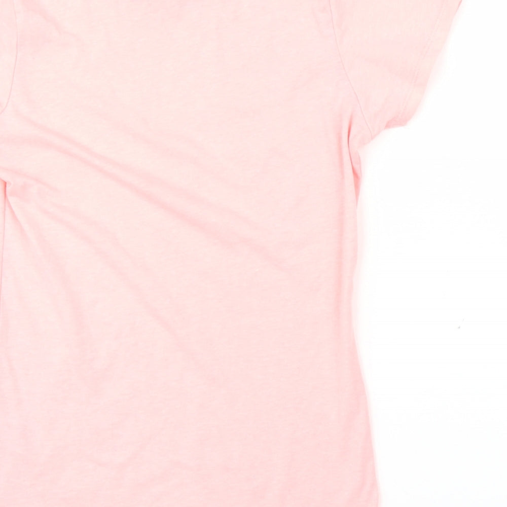 Miss E-vie Girls Pink   Basic T-Shirt Size 11-12 Years