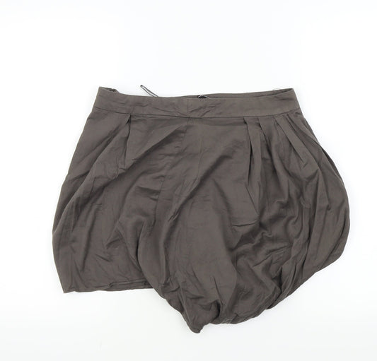 warhouse Womens Grey Colourblock  Hot Pants Shorts Size 12