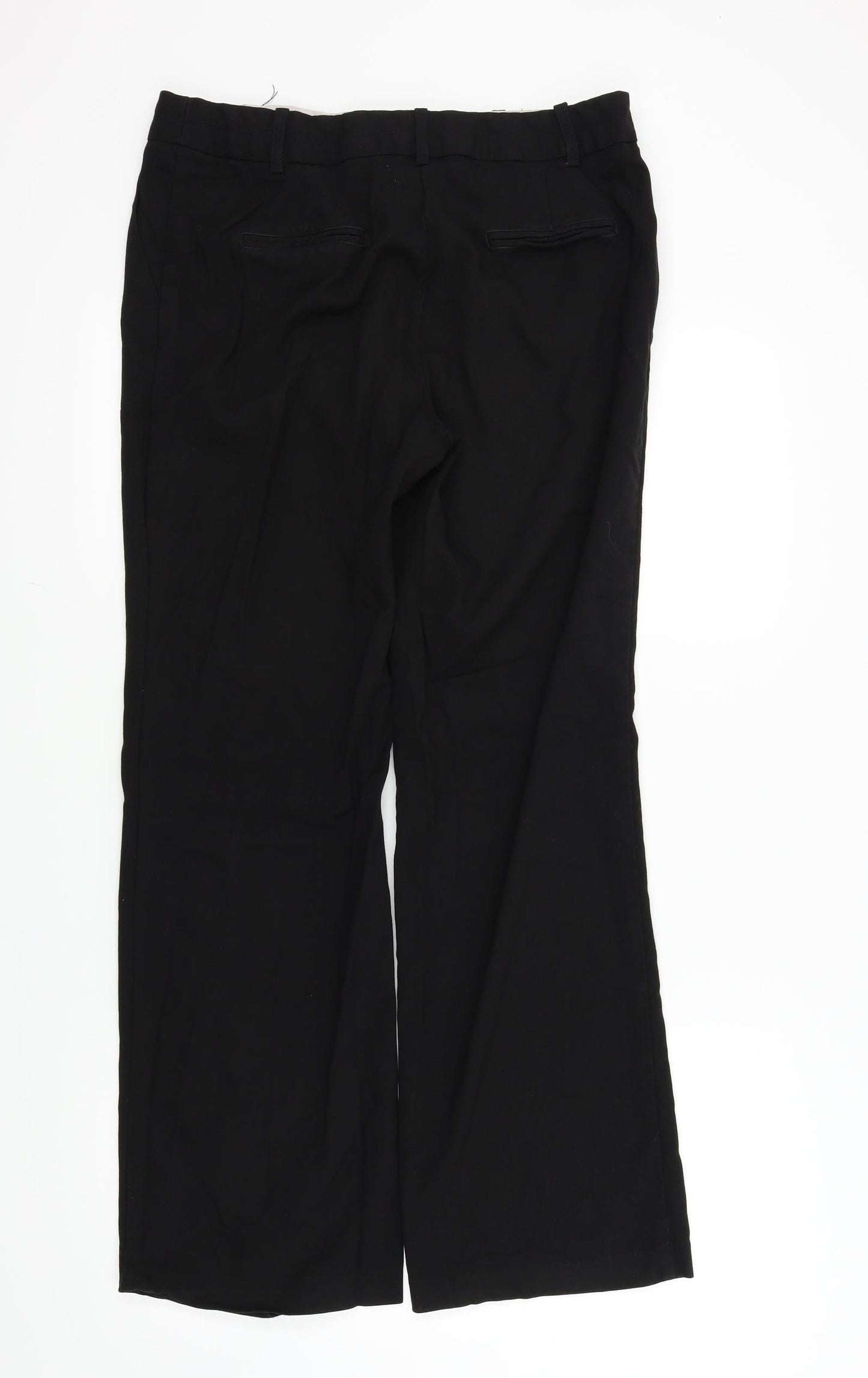 NEXT Womens Black   Trousers  Size 12 L29 in