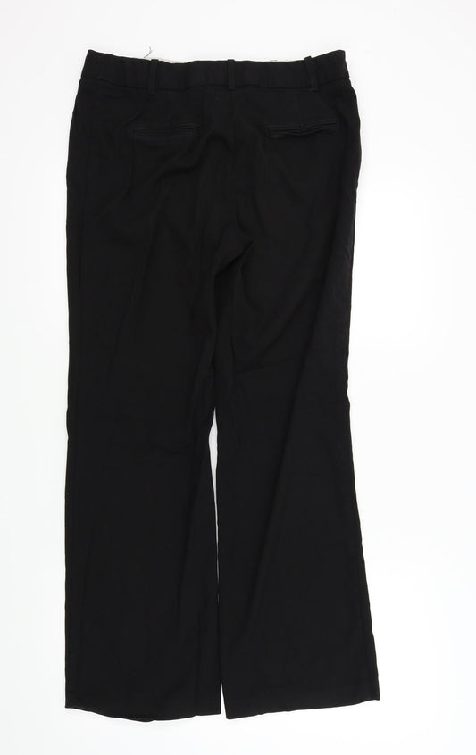 NEXT Womens Black   Trousers  Size 12 L29 in
