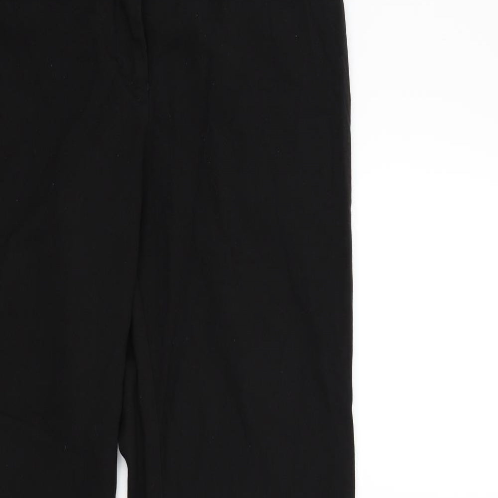 NEXT Womens Black   Trousers  Size 12 L29 in
