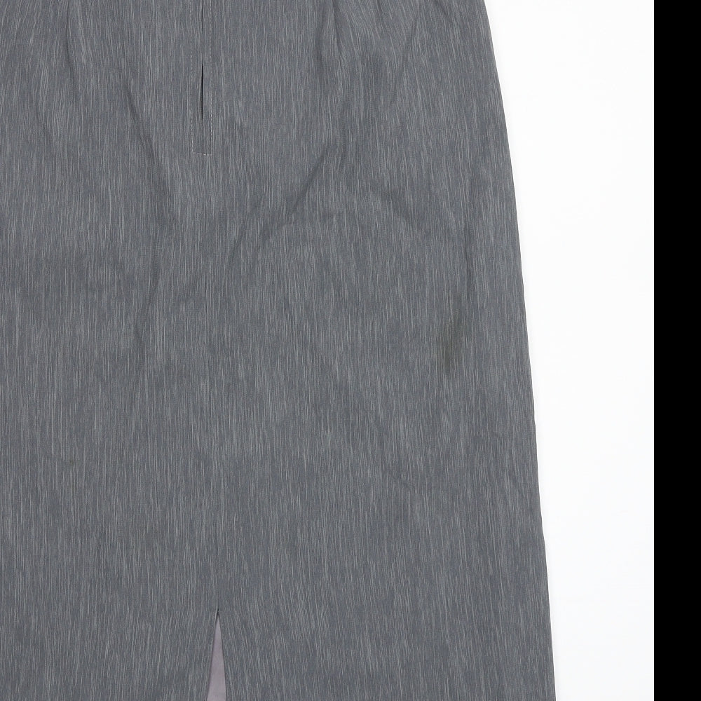 Gerry Weber Womens Grey   A-Line Skirt Size 16