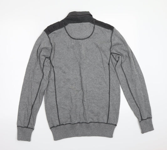 NEXT Mens Grey   Pullover Jumper Size M