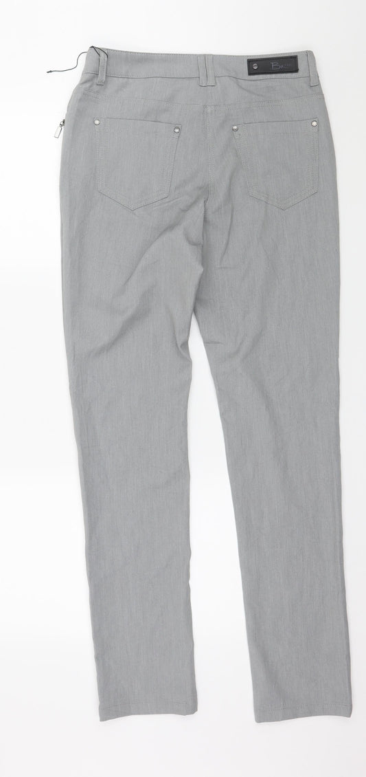 Brandtex Womens Grey   Trousers  Size 10 L31 in