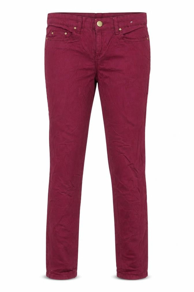 Janina Womens Purple  Denim Skinny Jeans Size 8 L31 in
