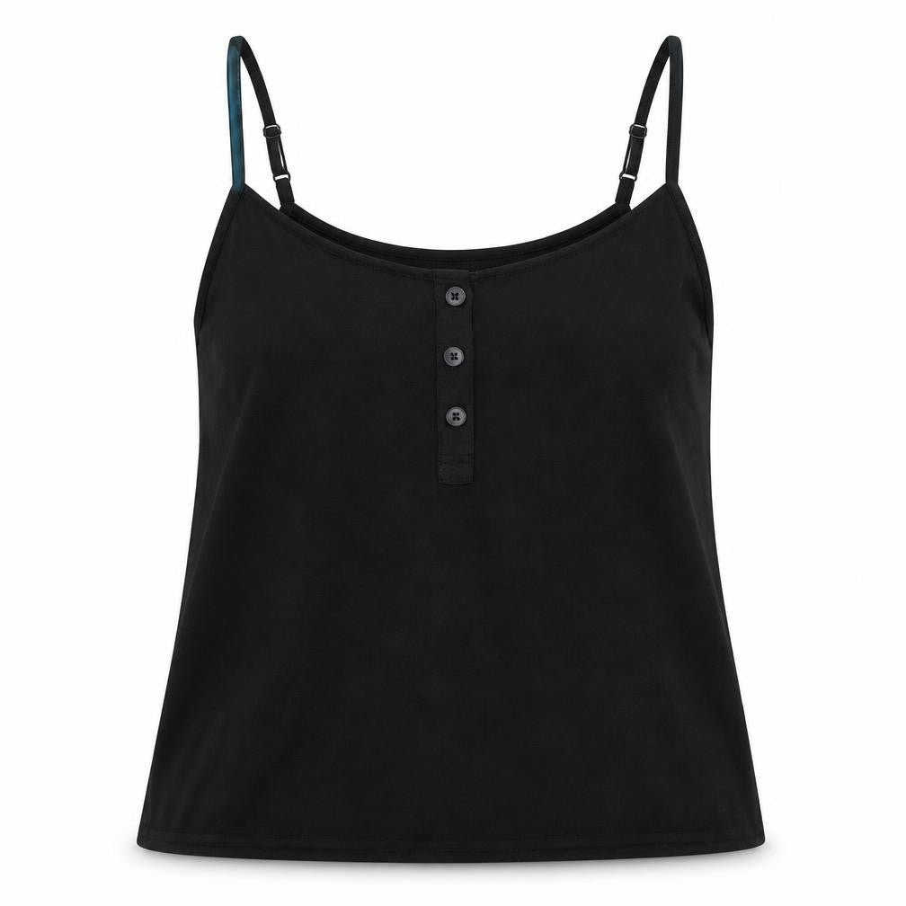 Divided Womens Black   Basic Tank Size 6