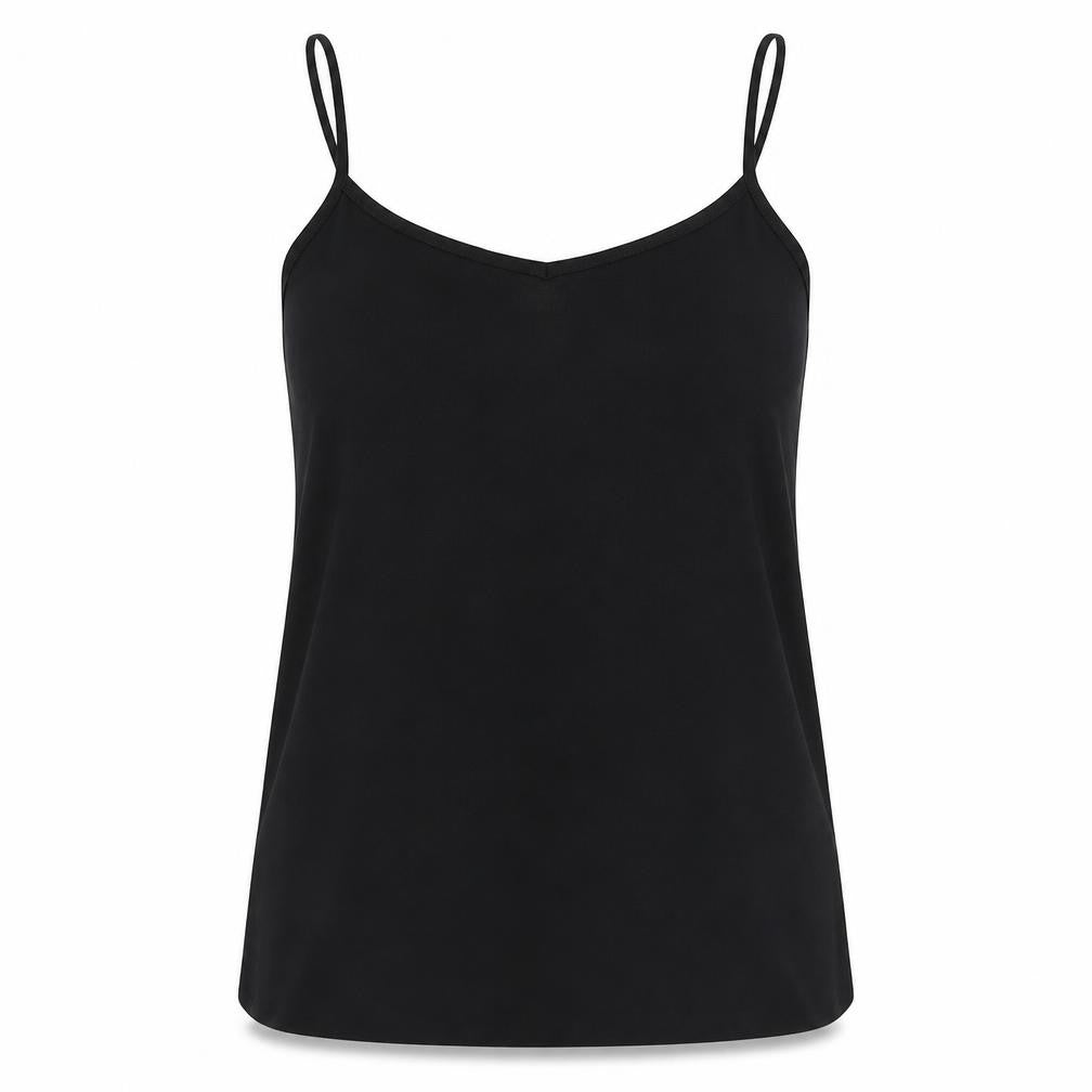 New Look Womens Black   Basic Tank Size 6