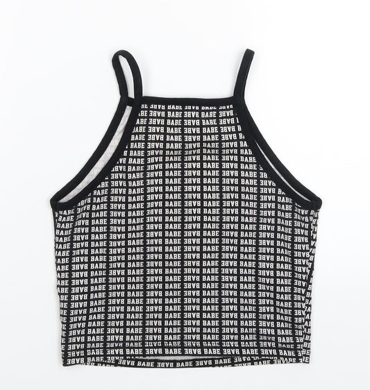 FOREVER 21 Womens Blue   Cropped Tank Size S