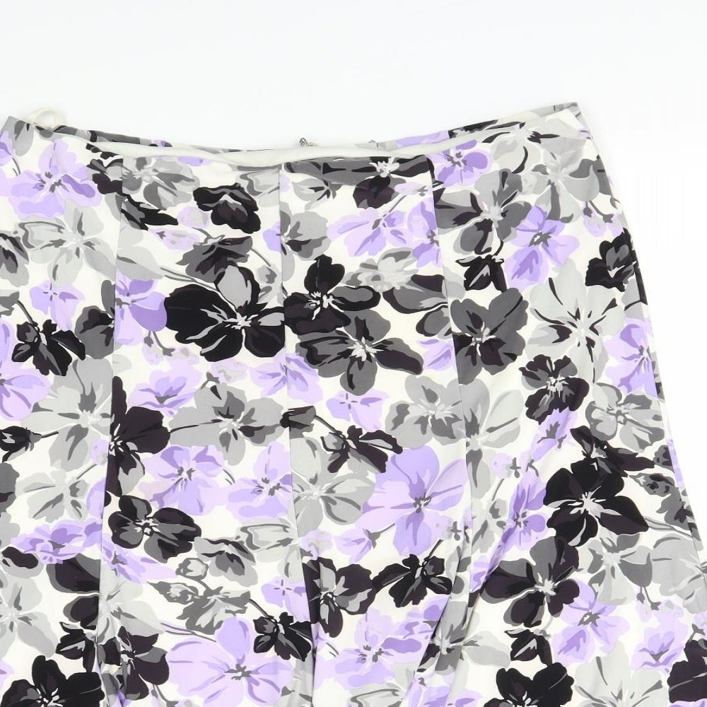 CC Womens White Floral  Swing Set Size L