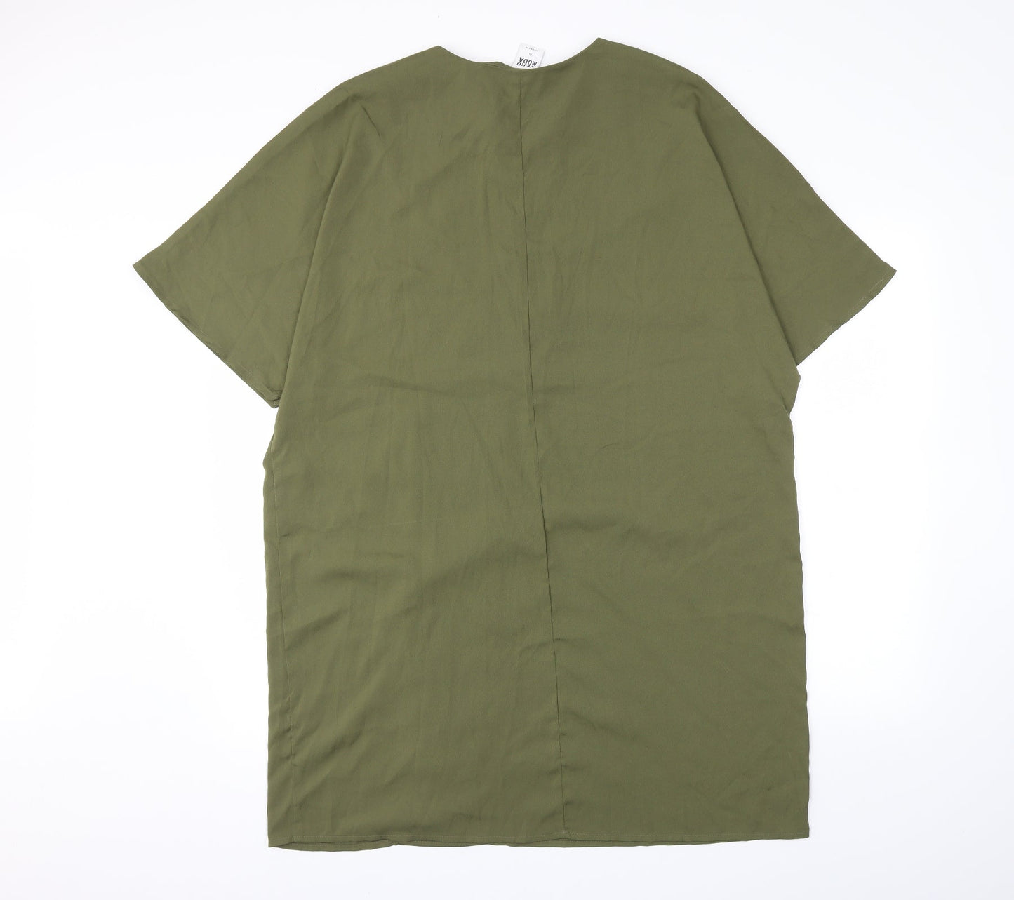 VERO MODA Womens Green   Wrap Button-Up Size XL