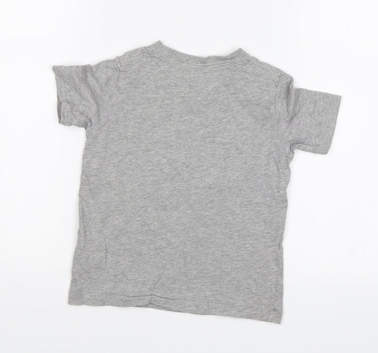 Gap Boys Grey   Basic T-Shirt Size 2 Years  - Dinosaur