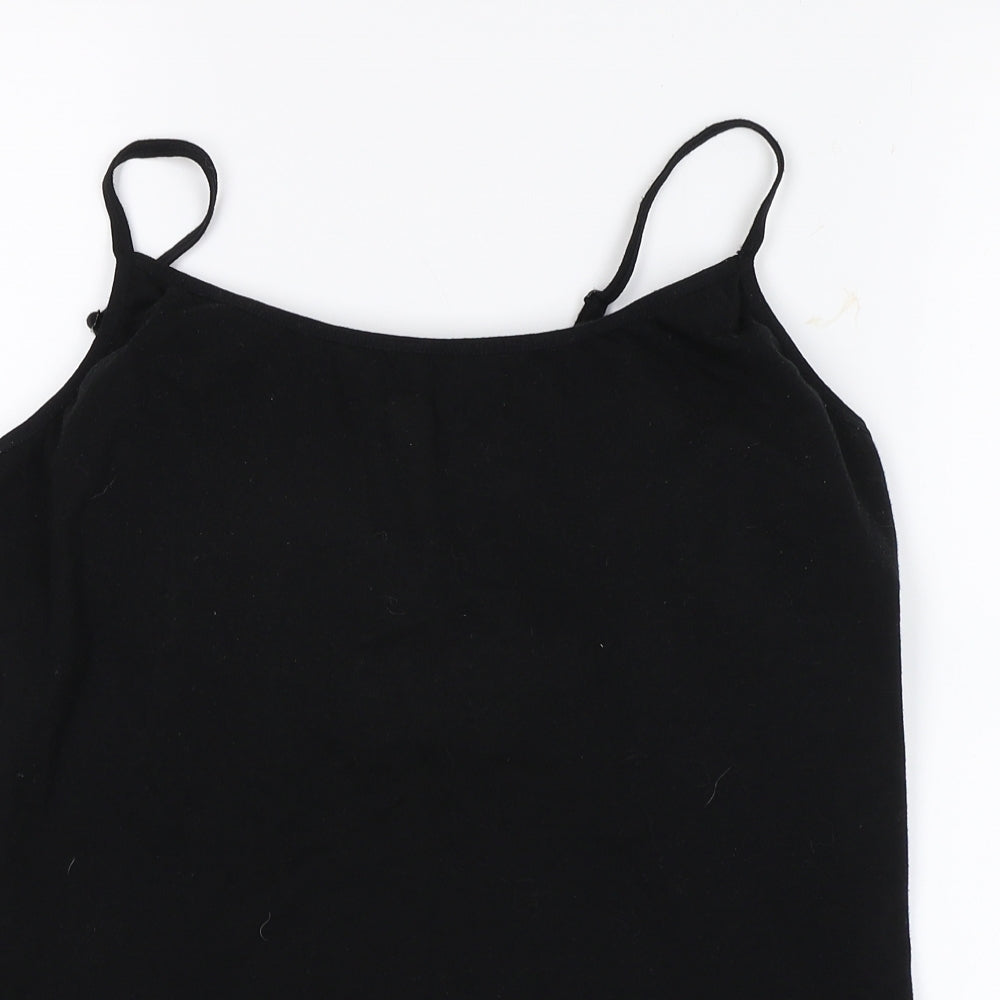 Secret Possesions Womens Black   Camisole Blouse Size L