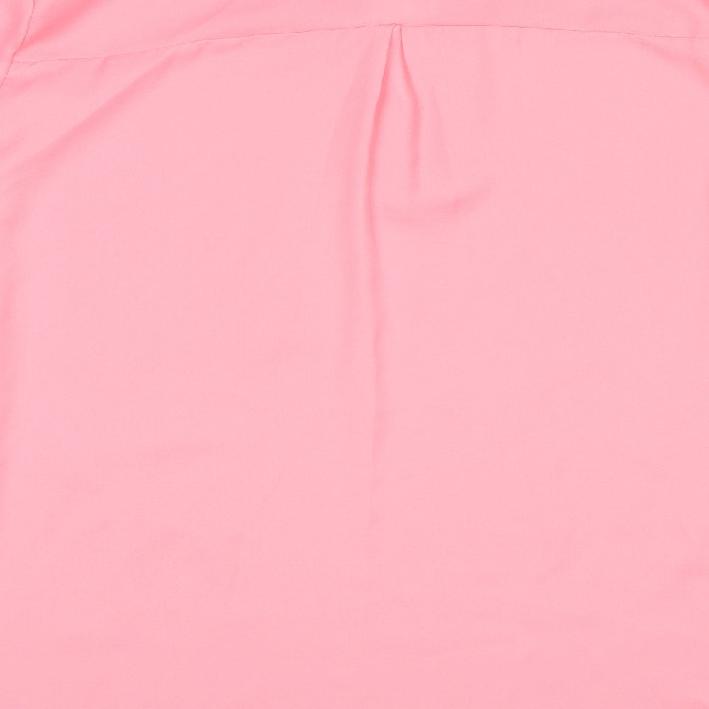 Preworn Womens Pink   Basic Blouse Size 4XL