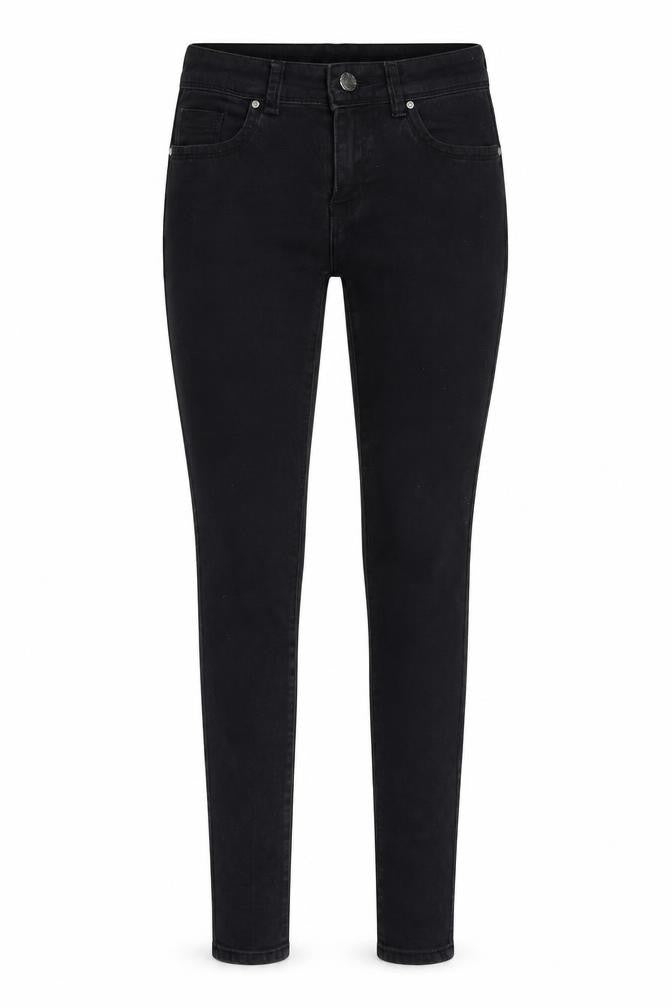 Denim & Co. Womens Black  Denim Skinny Jeans Size 6 L31 in
