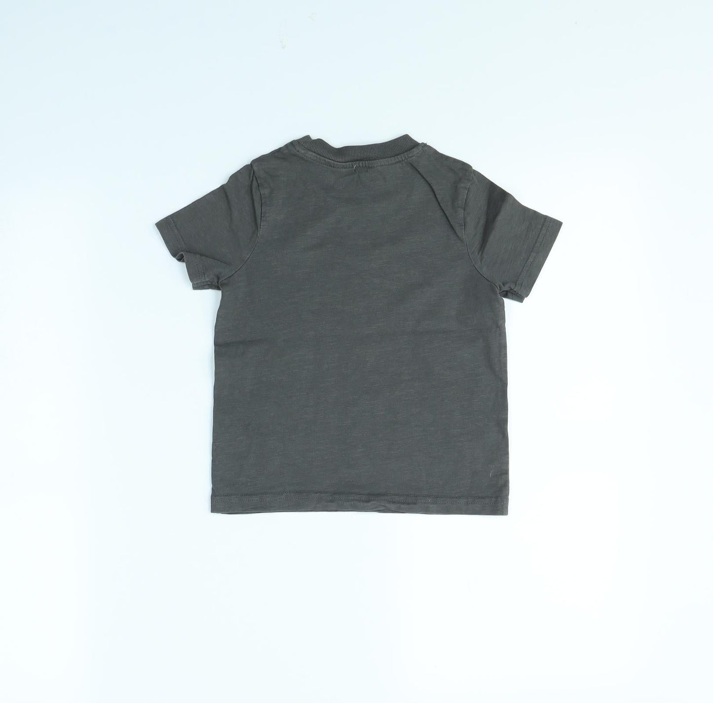 George Girls Grey   Basic T-Shirt Size 2 Years
