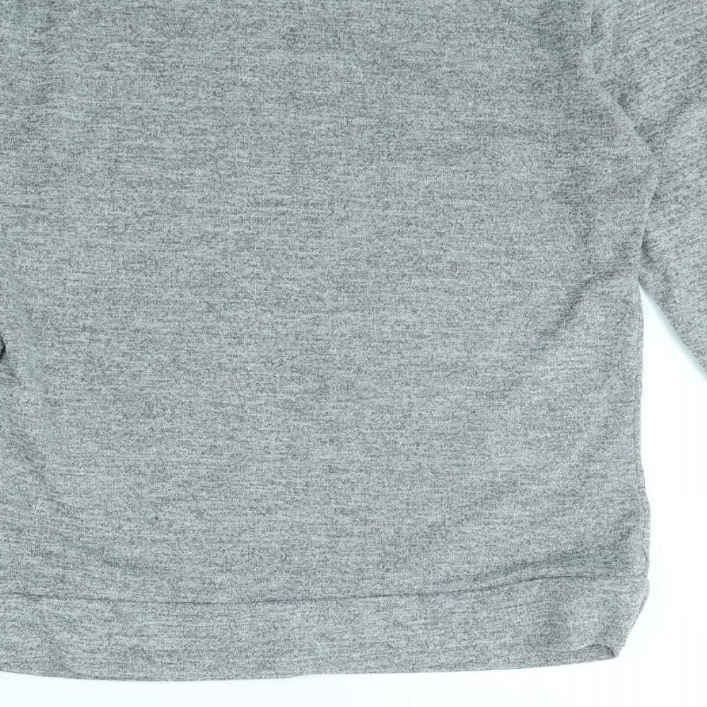 Femme Luxe Womens Grey   Pullover Jumper Size S