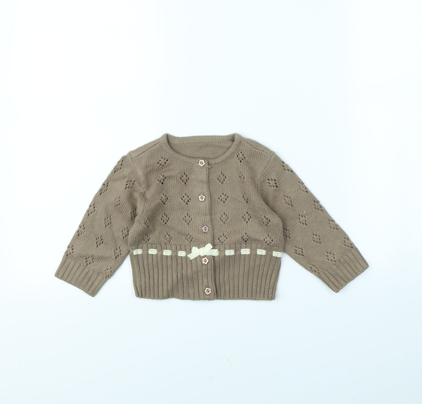 George Girls Brown   Jacket  Size 6-9 Months