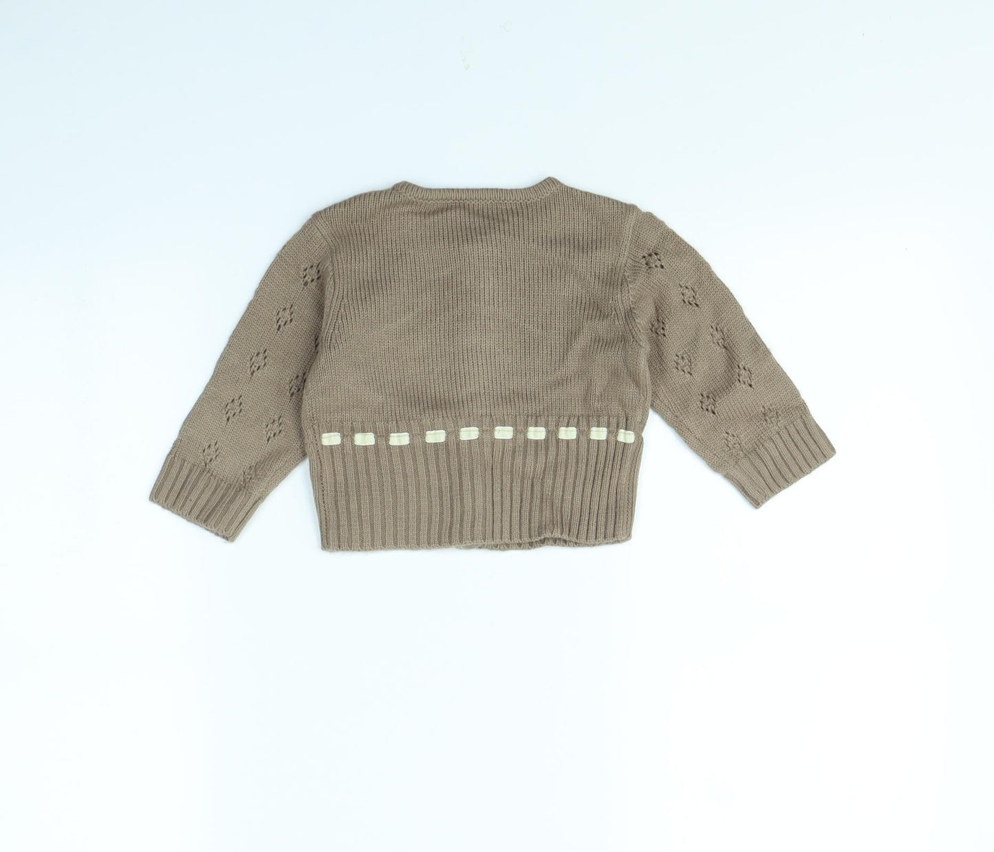 George Girls Brown   Jacket  Size 6-9 Months