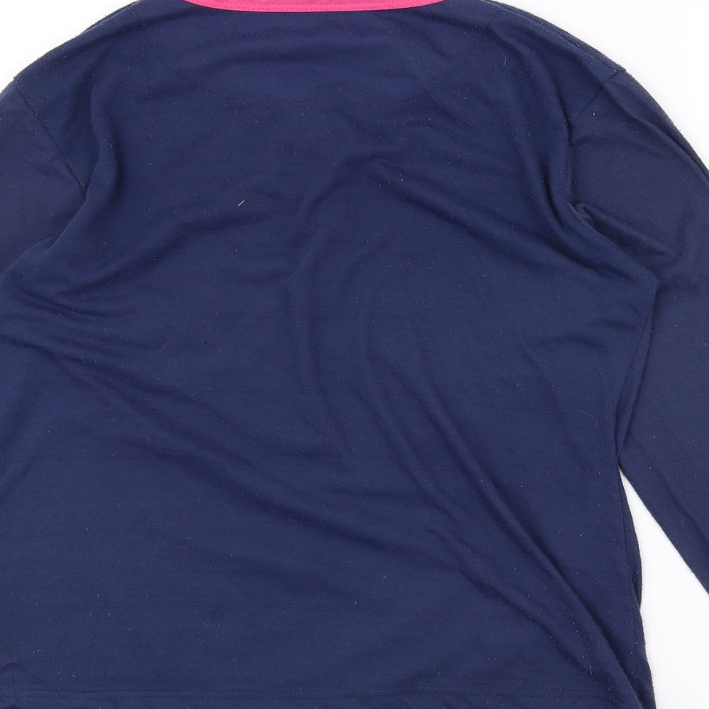 Preworn Womens Blue   Basic T-Shirt Size S