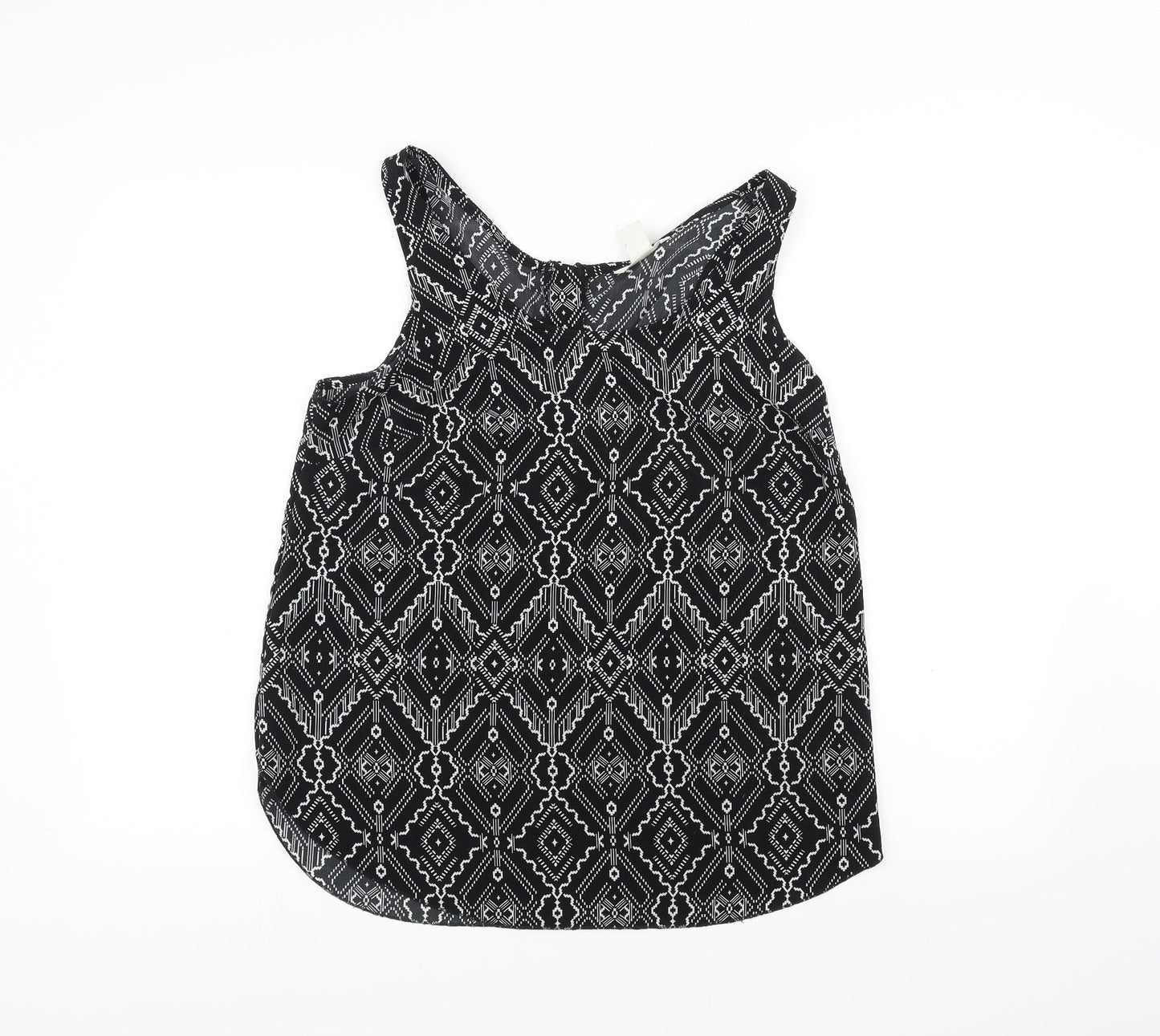 H&M Womens Black   Basic T-Shirt Size S