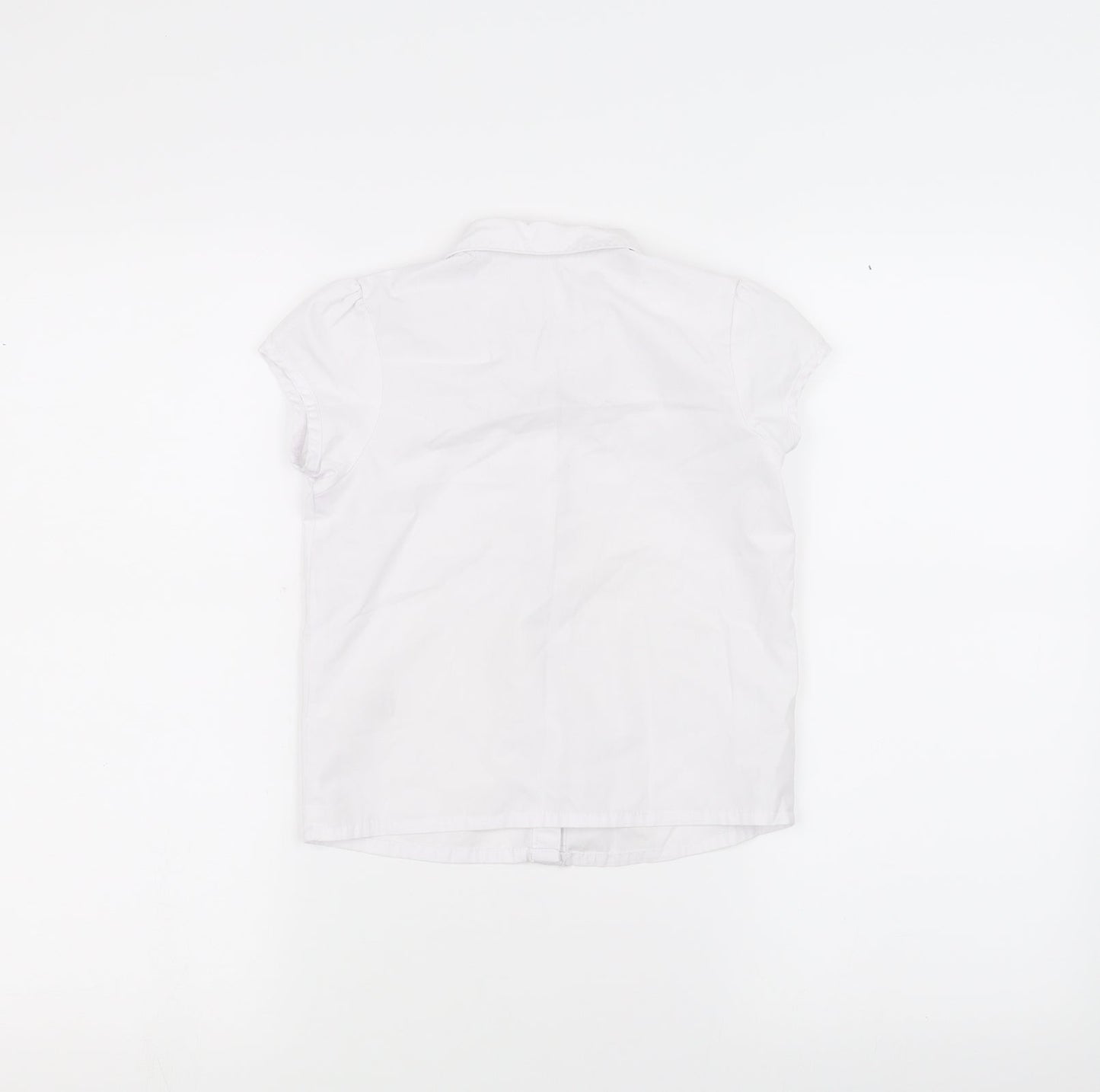 George Boys White   Basic Button-Up Size 6-7 Years