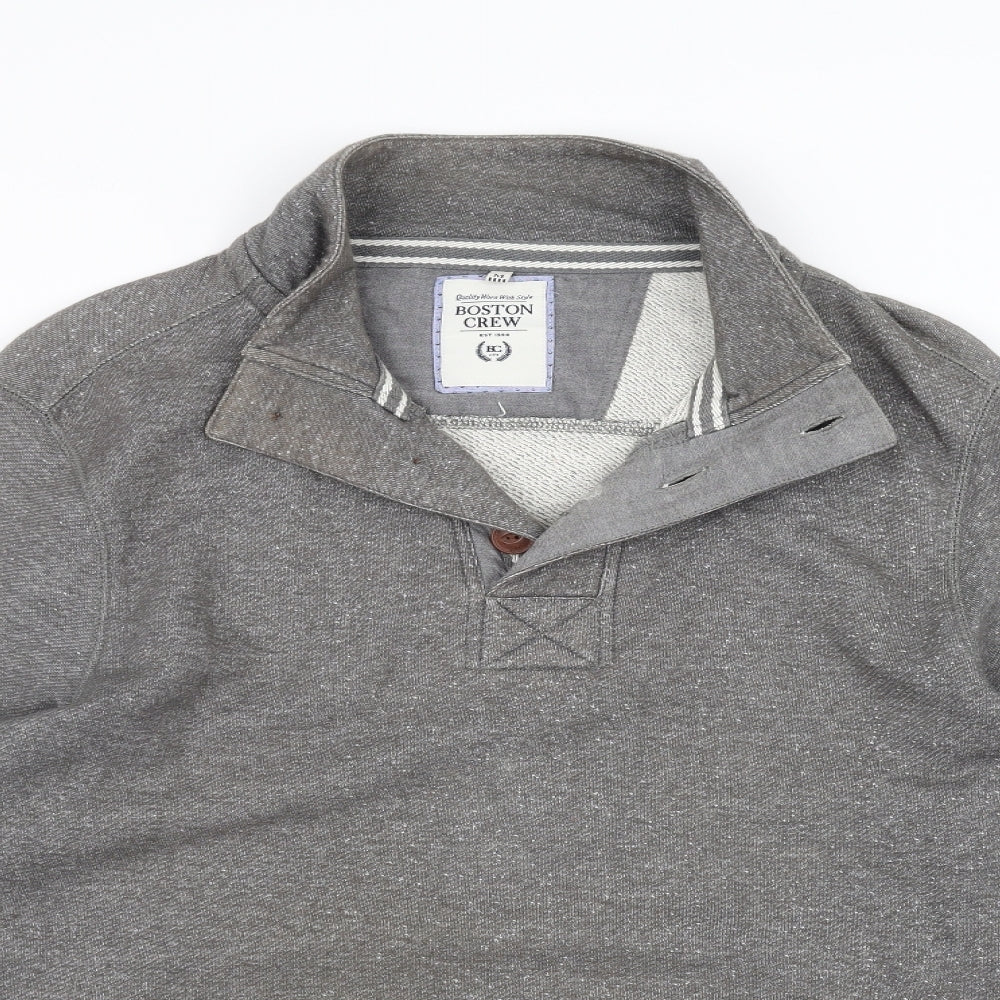 BOSTON CREW Mens Grey   Jacket  Size M
