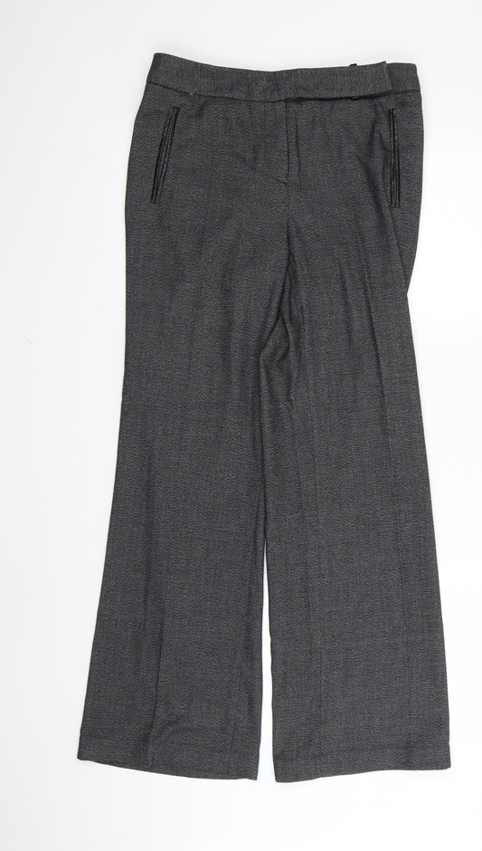NEXT Womens Grey   Trousers  Size 8 L26 in
