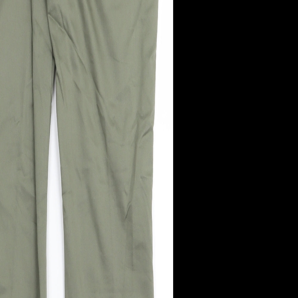 H&M Womens Green   Trousers  Size 10 L24 in