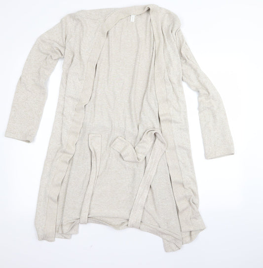 Preworn Womens Beige   Cardigan Jumper Size M