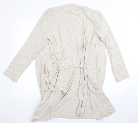 Preworn Womens Beige   Cardigan Jumper Size M