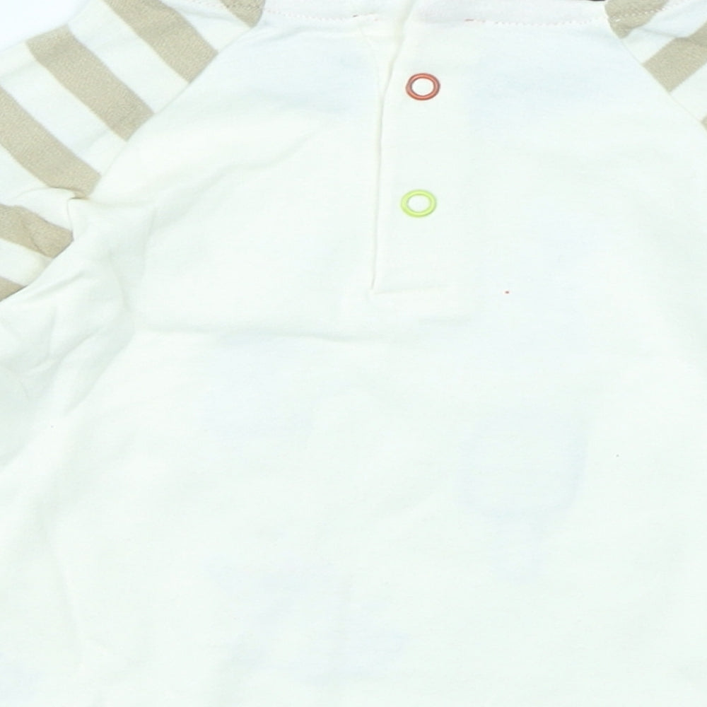George Baby Beige   Basic T-Shirt Size 3-6 Months