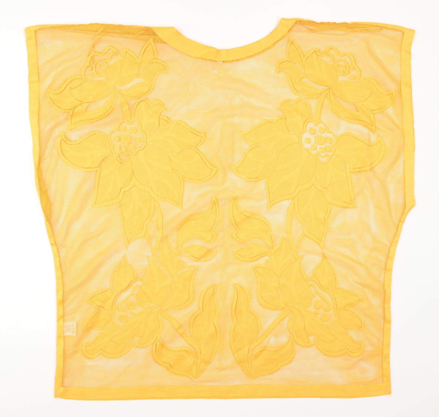 River Island Womens Orange Floral  Basic Tank Size S